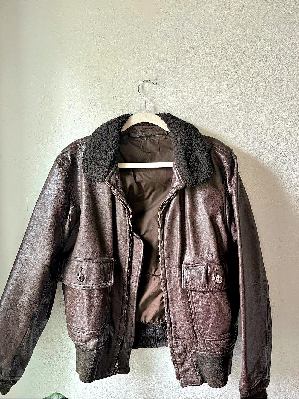 Brown Genuine Leather Jacket